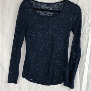 Mudd navy long sleeve top